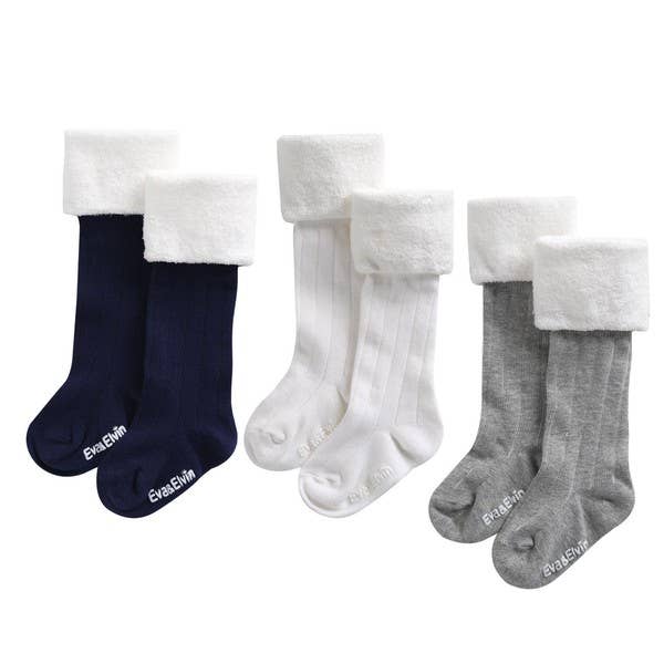 Furry Ivory Sock