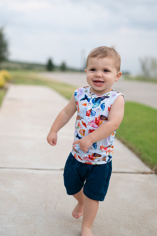 Star-Spangled Starfish Shorts