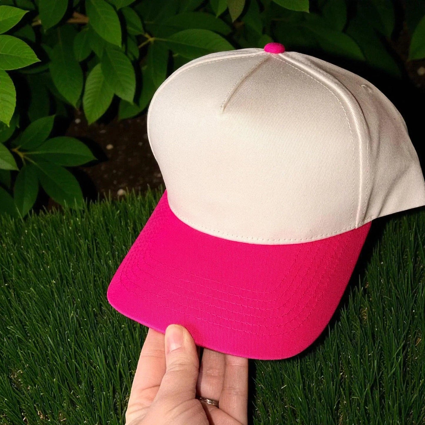 Custom Embroidered Trucker Hat – Personalized Text Snapback | Team, School, or Name Hat