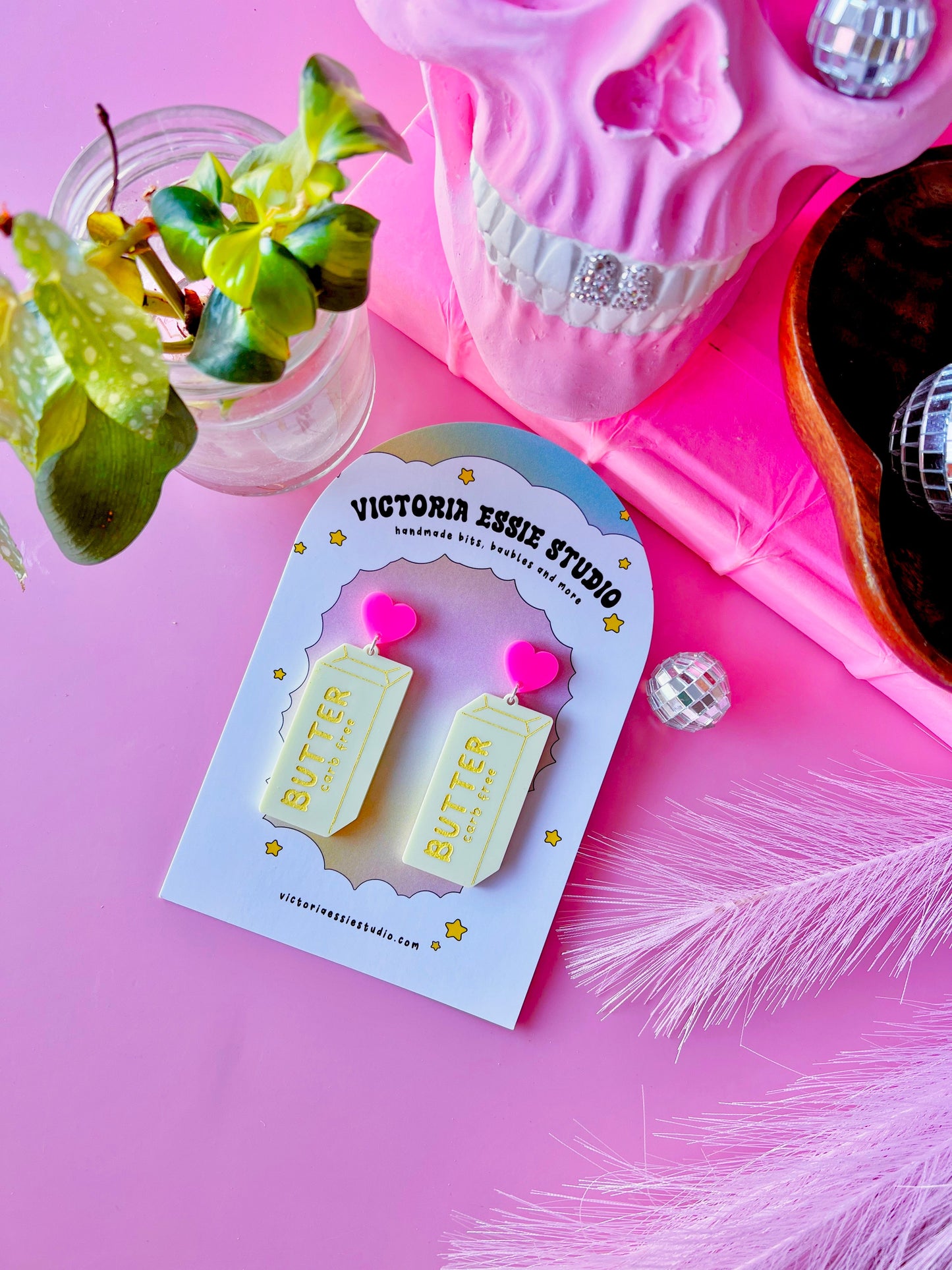 Is butter a carb? Earrings
