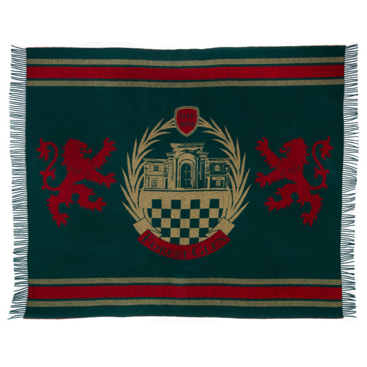 The Forest Glen Club Throw – Extra-Fine Italian Merino Wool | 56" x 72"