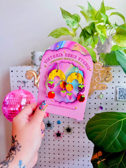 Fruit Salad Earrings