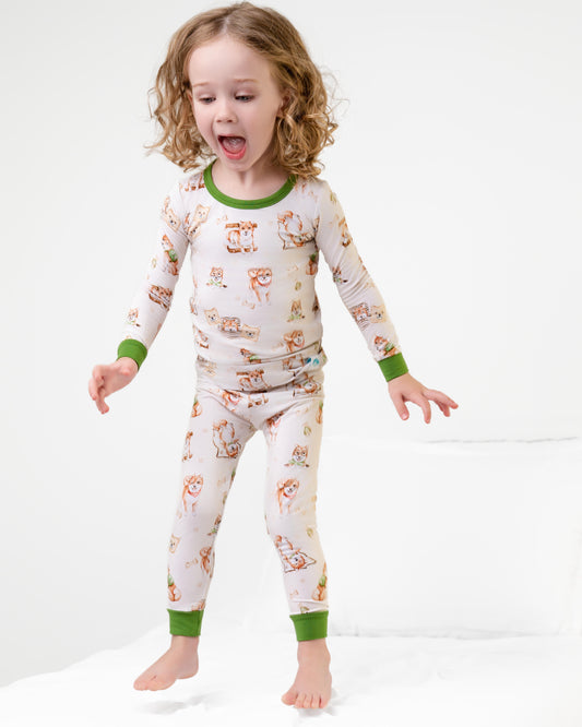 Silly Shibas Long Sleeve PJs BDLJ