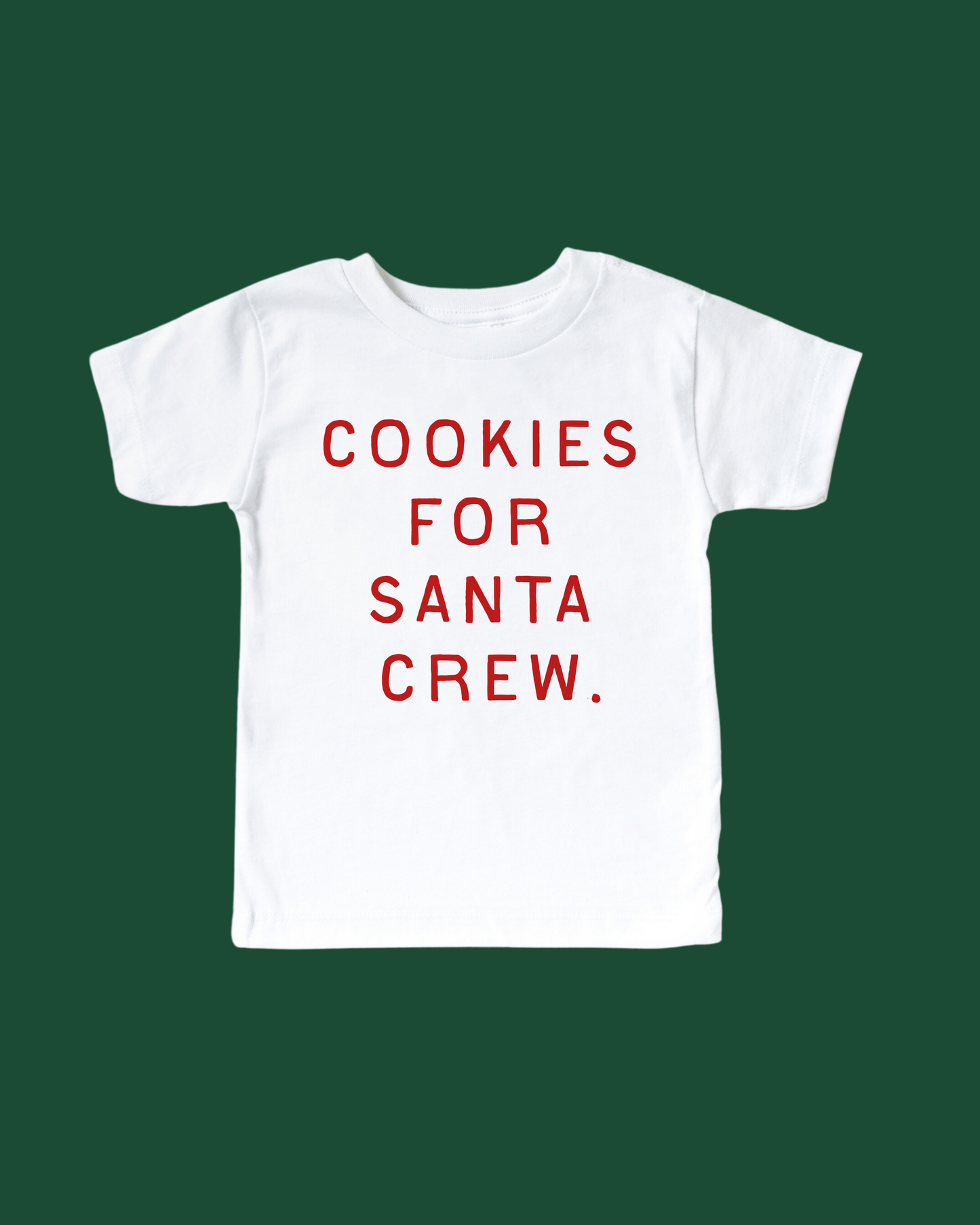 Cookies For Santa Kids Tee