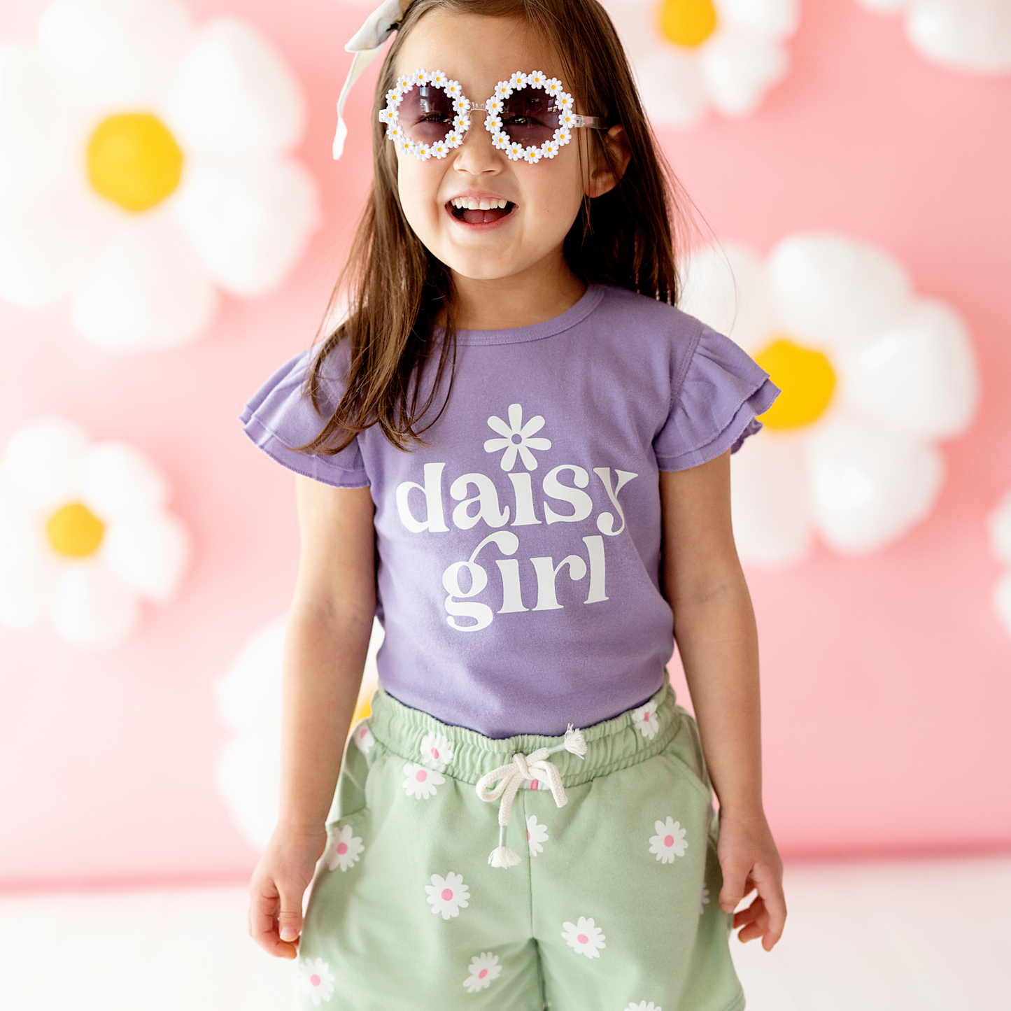 Daisy Girl Puff Sleeve
