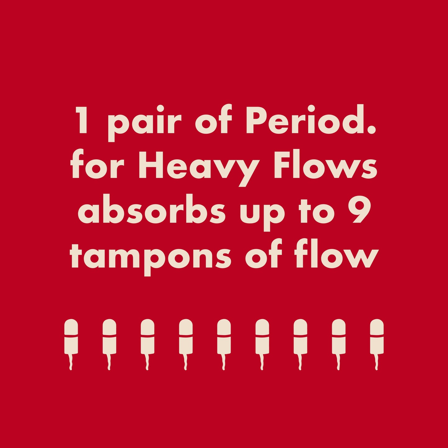The Bikini Period. in Organic Cotton For Heavy Flows