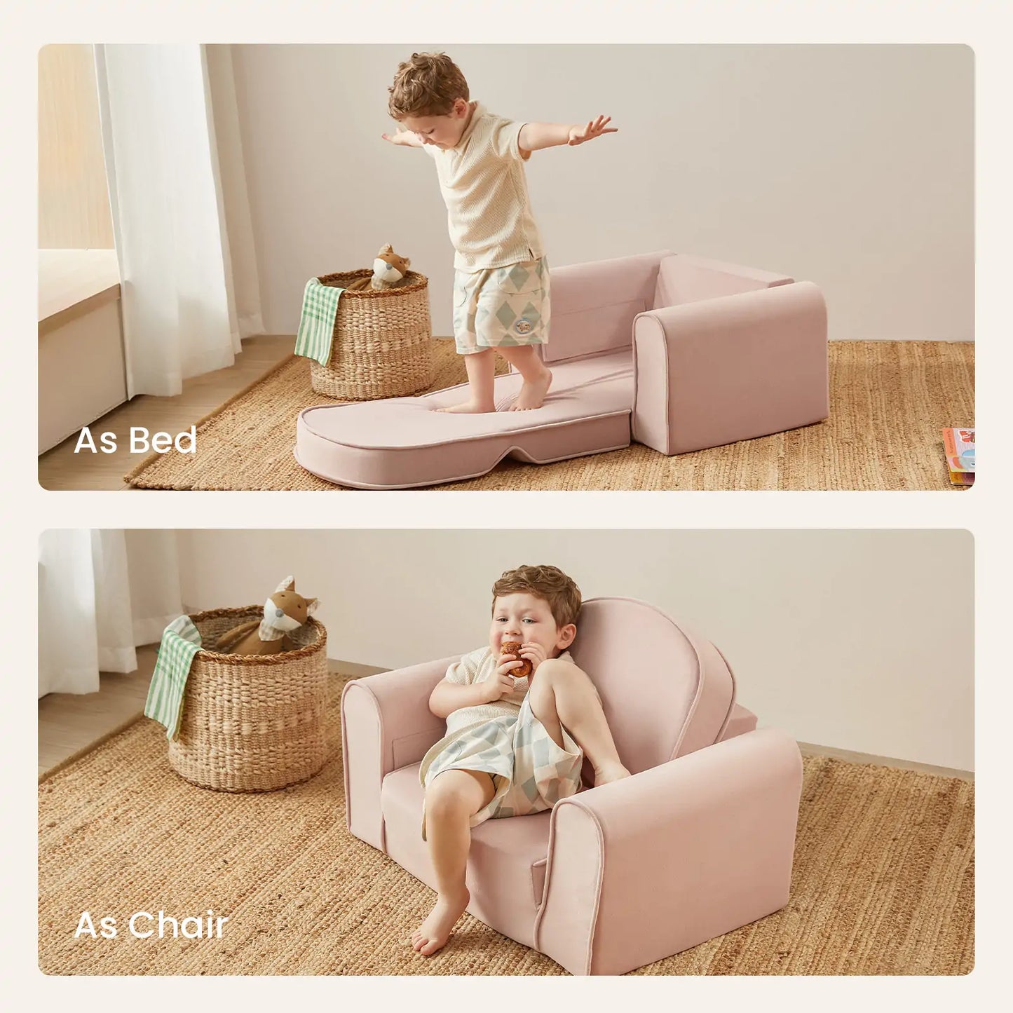 Tiny Land® GentleSnug Kid Chair - Sage
