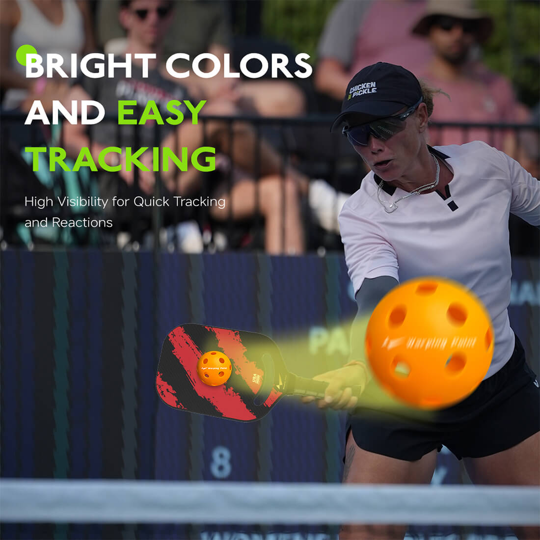 Indoor Practice Pickleballs - Orange