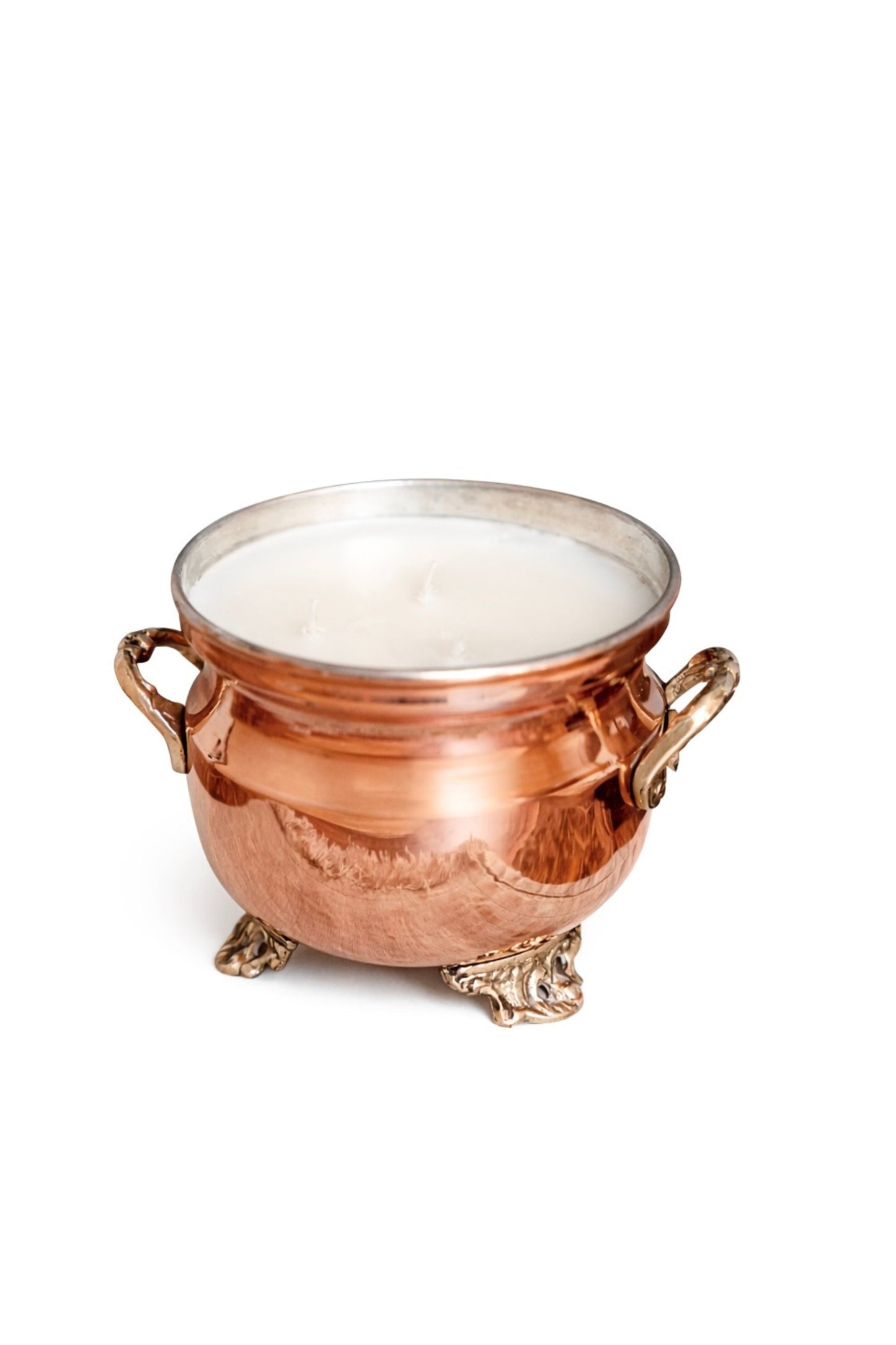 CMK Vintage French Inspired Grapefruit Mint Jardinière Candle