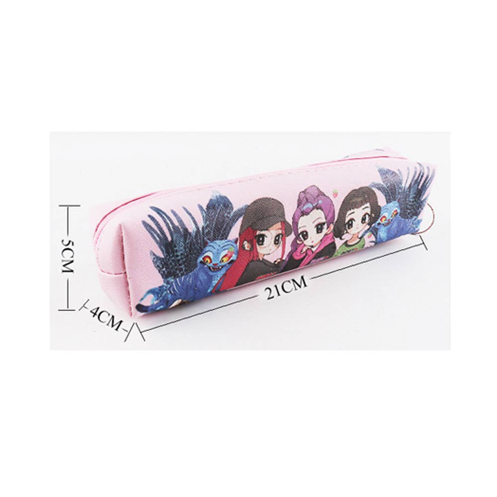 KPop Demon Hunters Huntrix Animated Squad Pencil Cases