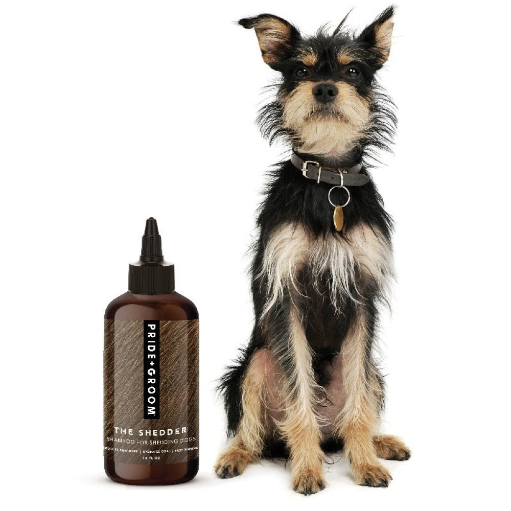 THE SHEDDER Dog Shampoo — Natural, Moisturizing De-Shedding Shampoo for Dogs Who Shed