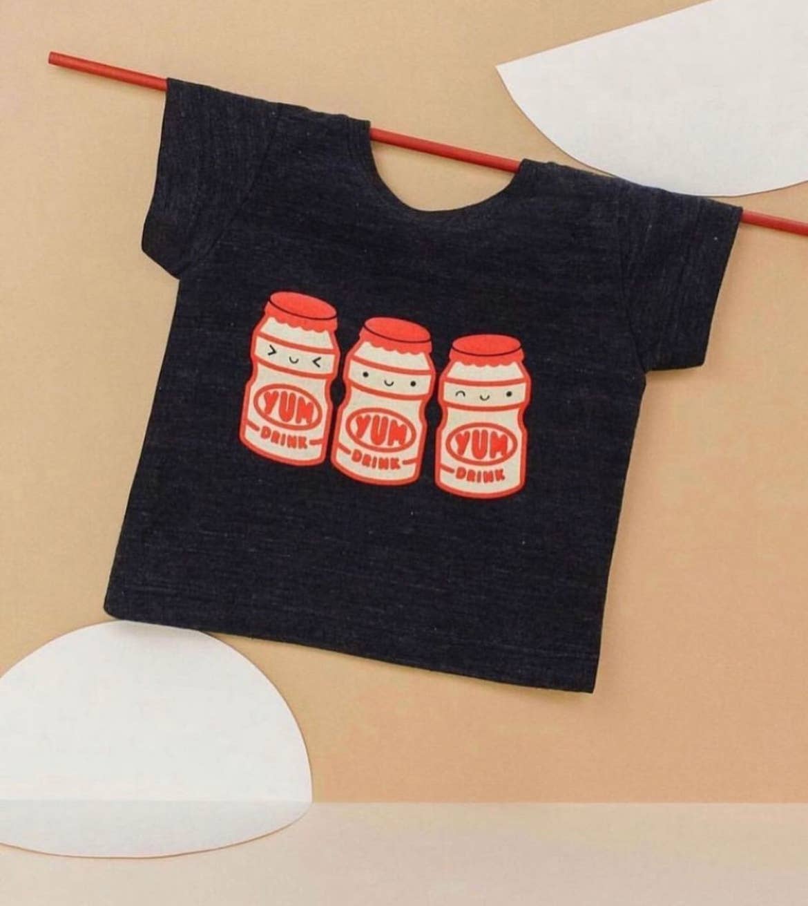 Kawaii Yogurt Drink Kid's Graphic Tee