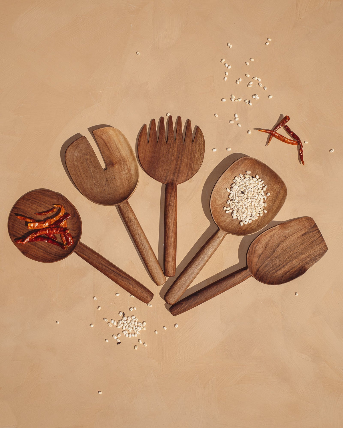 Walnut Spoon - Set of 5