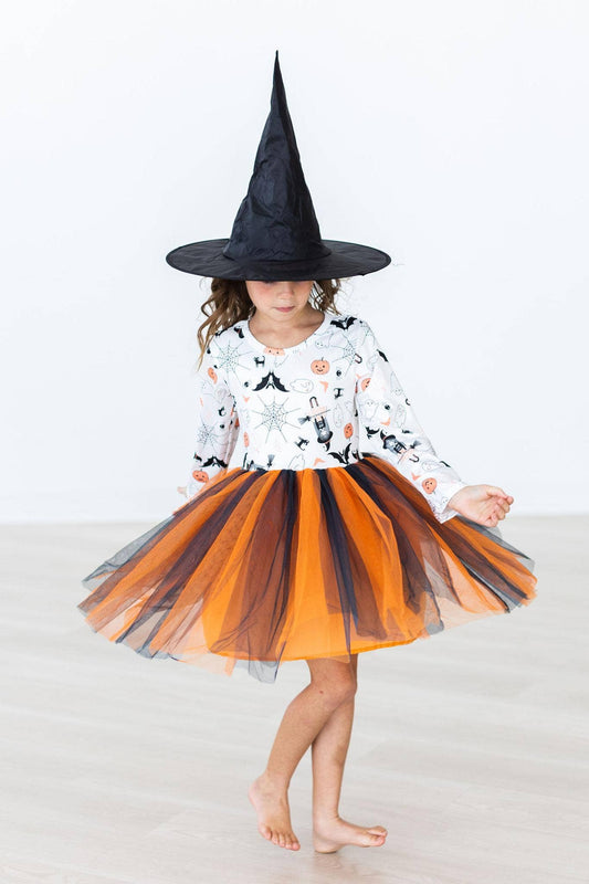 Boo-tiful Halloween L/S Tutu Dress
