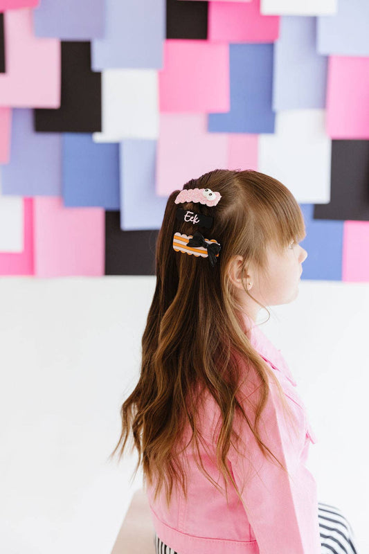 Eyes|Eek|Black Bow Clip Set