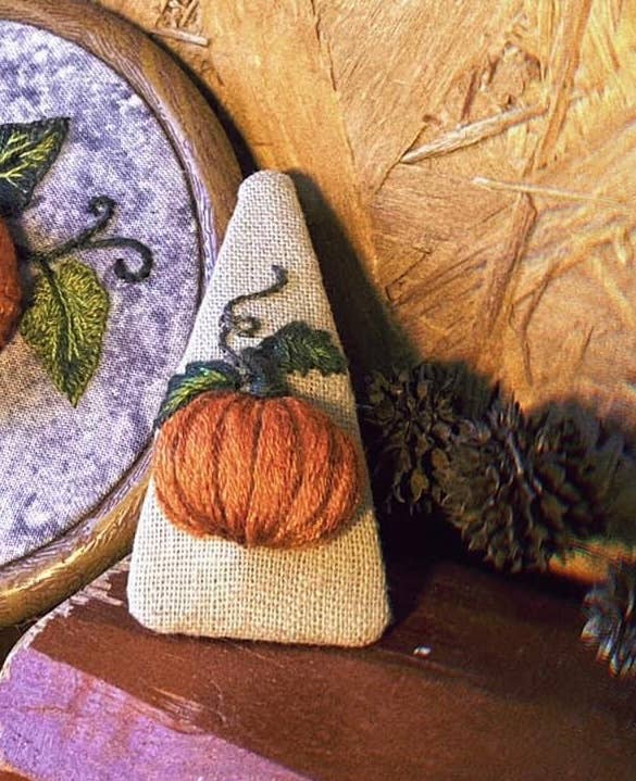 Halloween Theme Hand-Embroidered Hair Barrette
