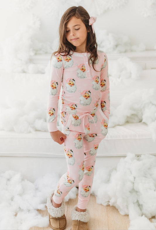 *PREORDER* Pink Vintage Santa Comfort Set