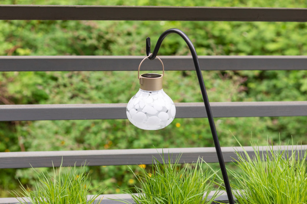 Solar Tea Lantern Handblown Glass 3-pack