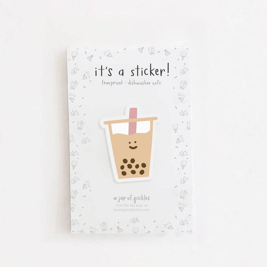 Boba Vinyl Sticker