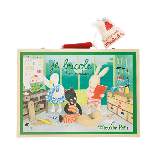Suitcase - Handyman Tool Set - The Big Family - Moulin Roty
