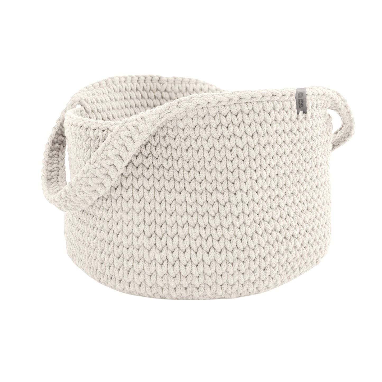 Basket Round with Handles