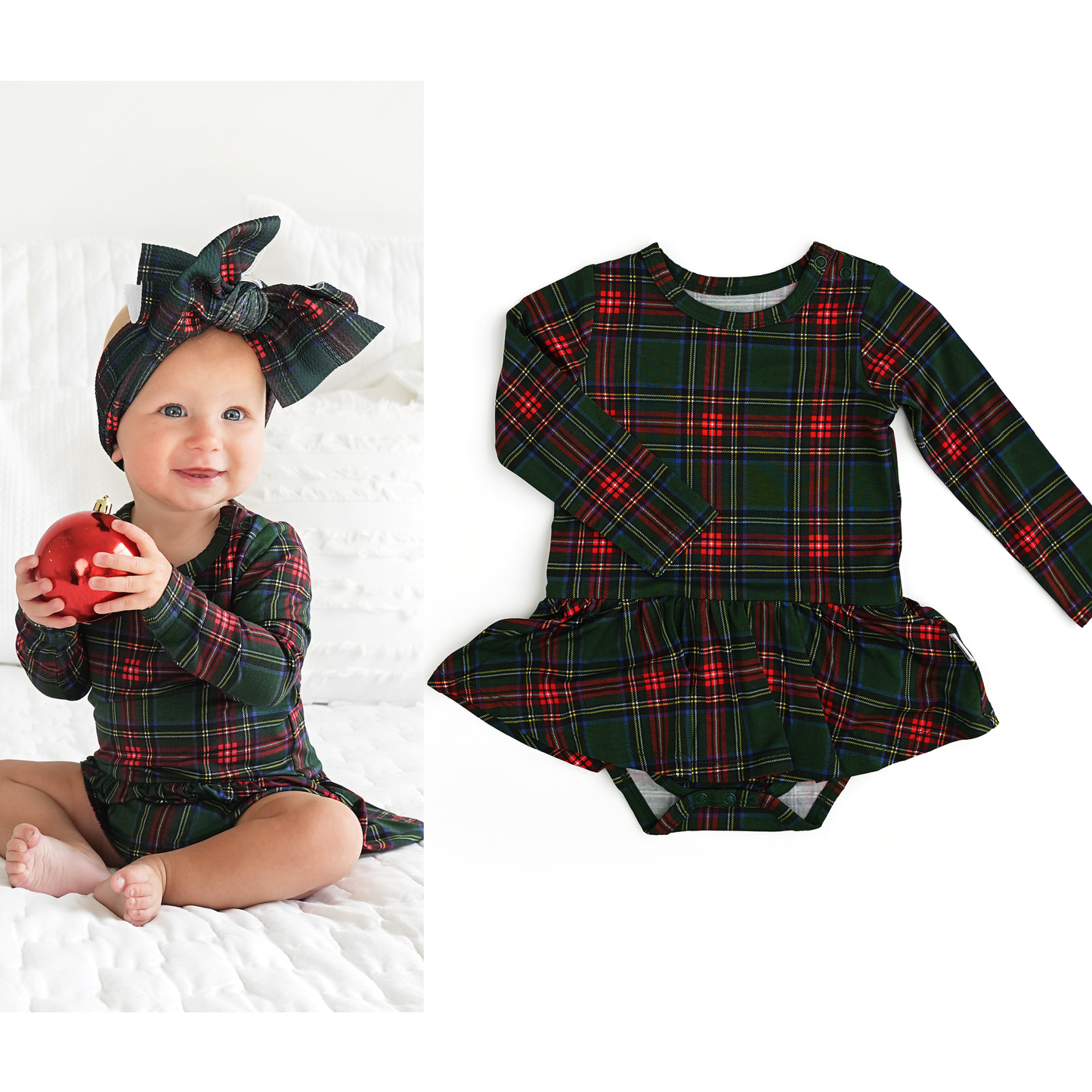 Tartan Bodysuit Twirl