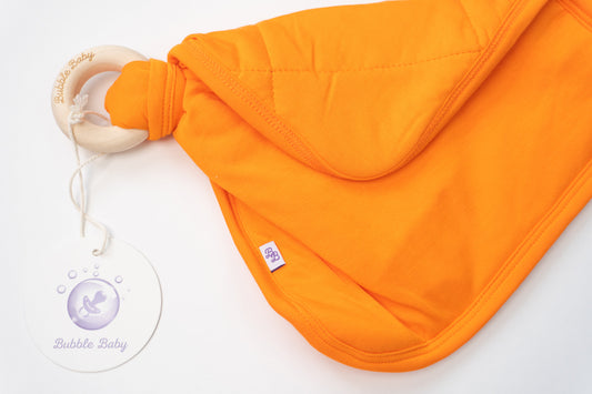 Pumpkin | Sprig Quilted Lovey