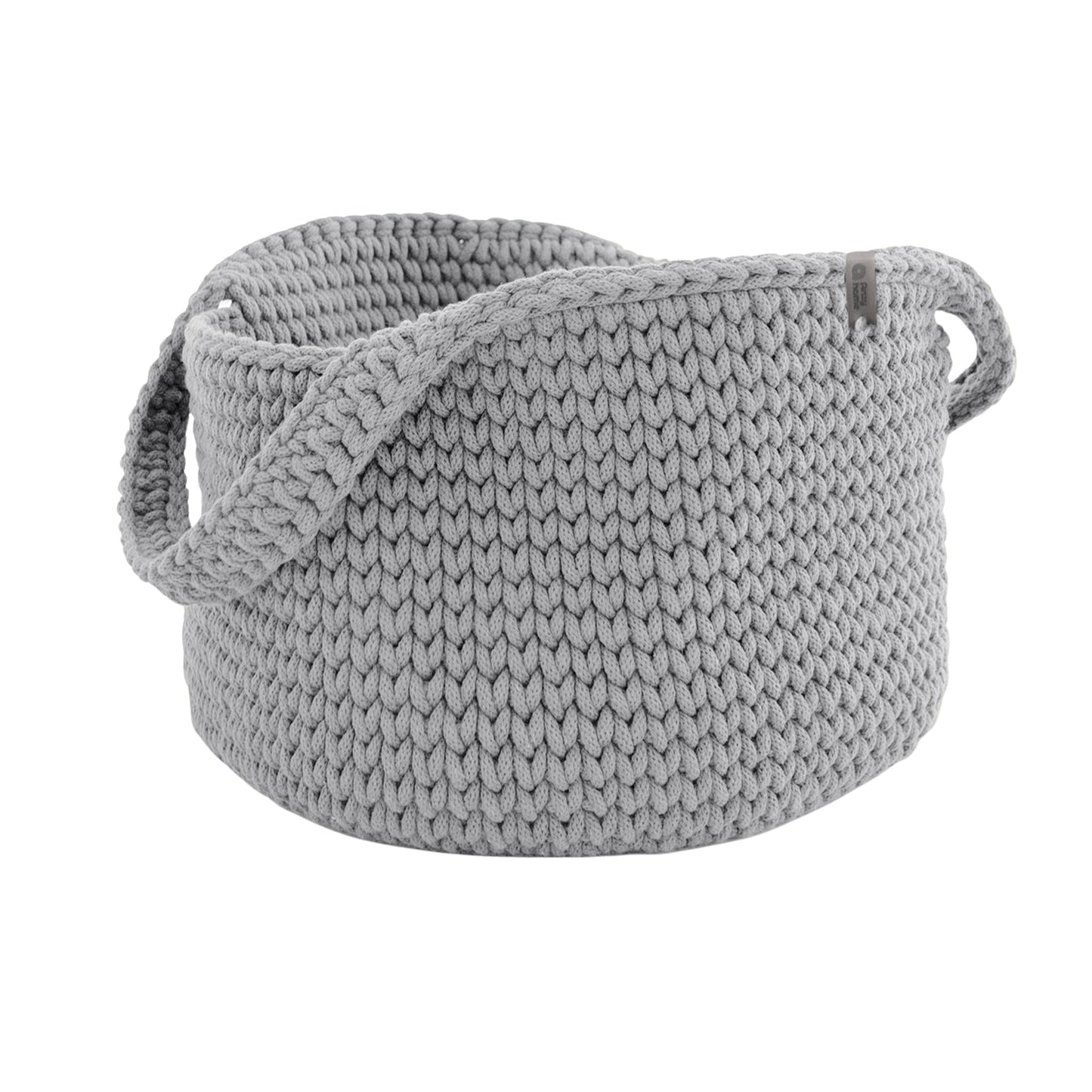 Basket Round with Handles