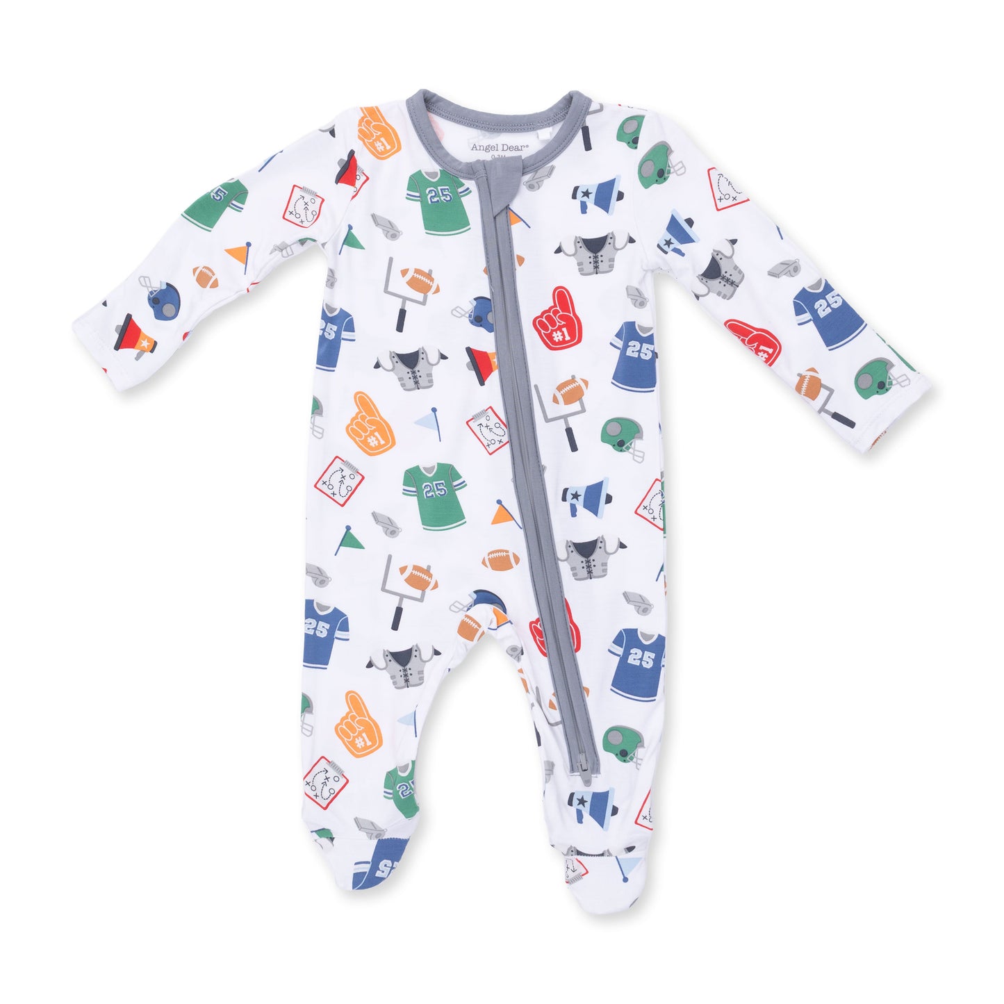 Game Day - 2 Way Zipper Footie