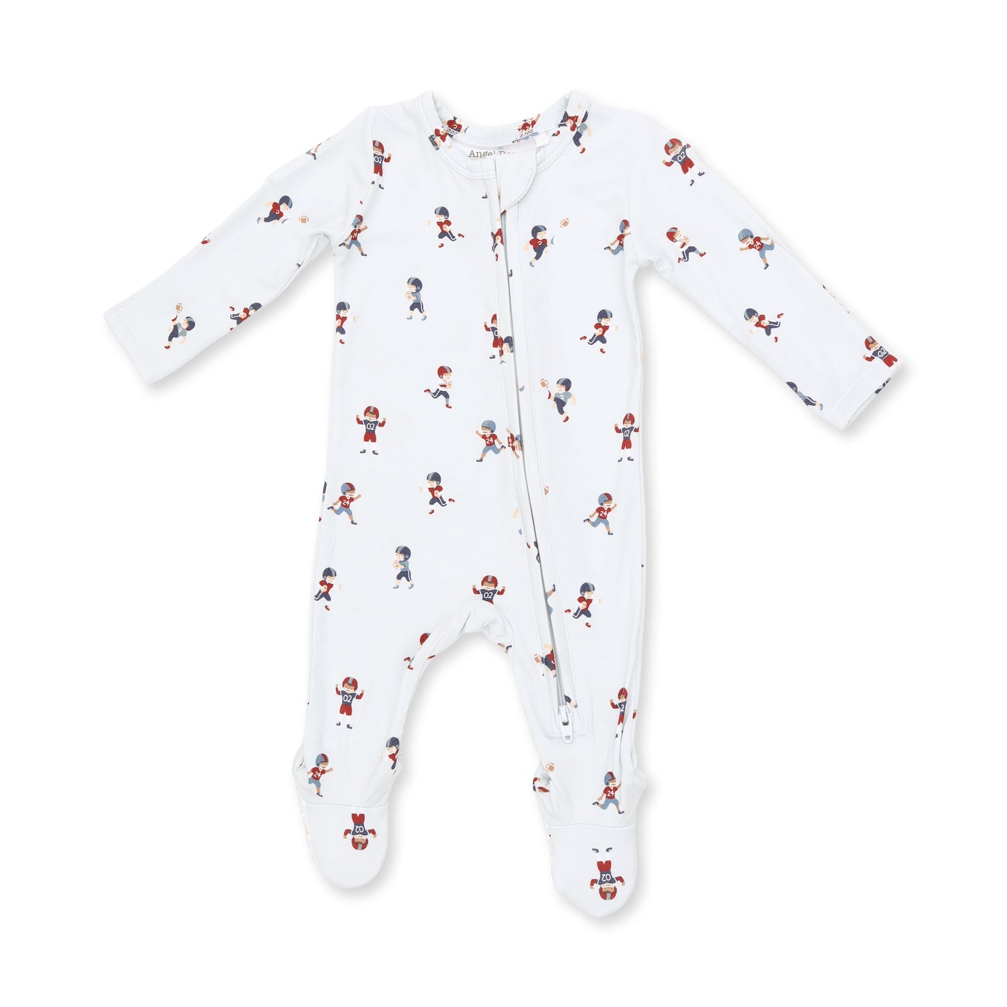Tiny Footballers - 2 Way Zipper Footie