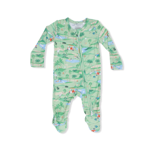Golf Oasis Animals - 2 Way Zipper Footie