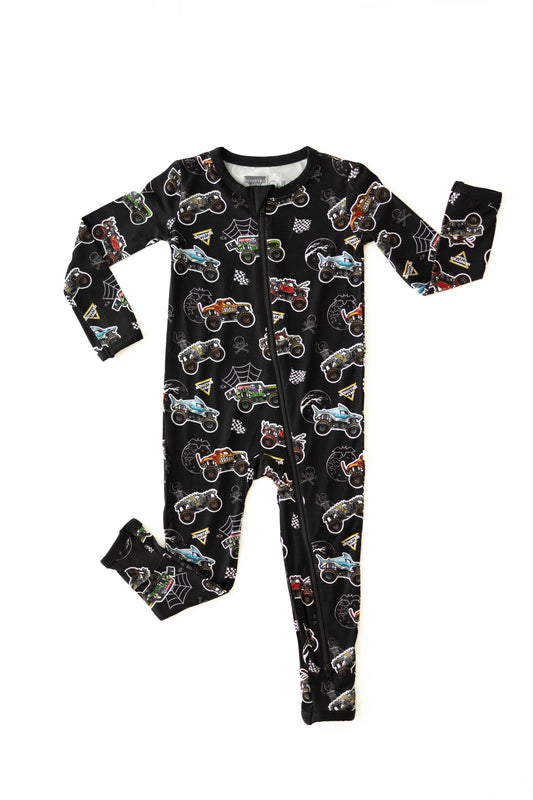 Monster Jam Halloween Cozie