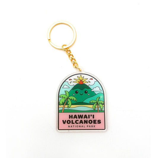 Hawai'i Volcanoes - National Park - Acrylic Keychain