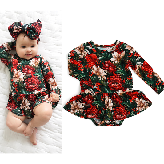 Floral Bodysuit Twirl