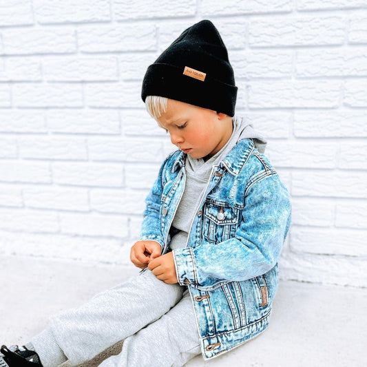 DISTRESSED DENIM JACKET