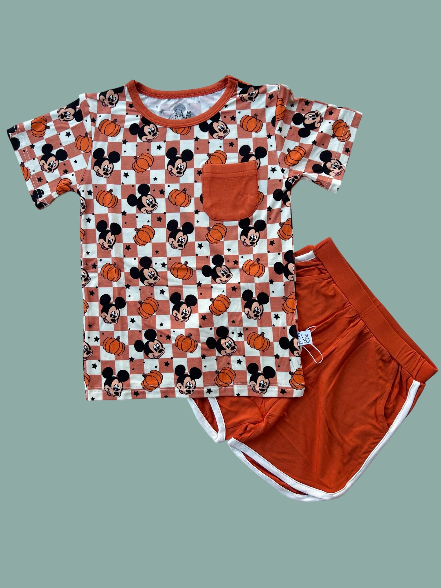 Not So Scary Pocket Tee Shorts Set