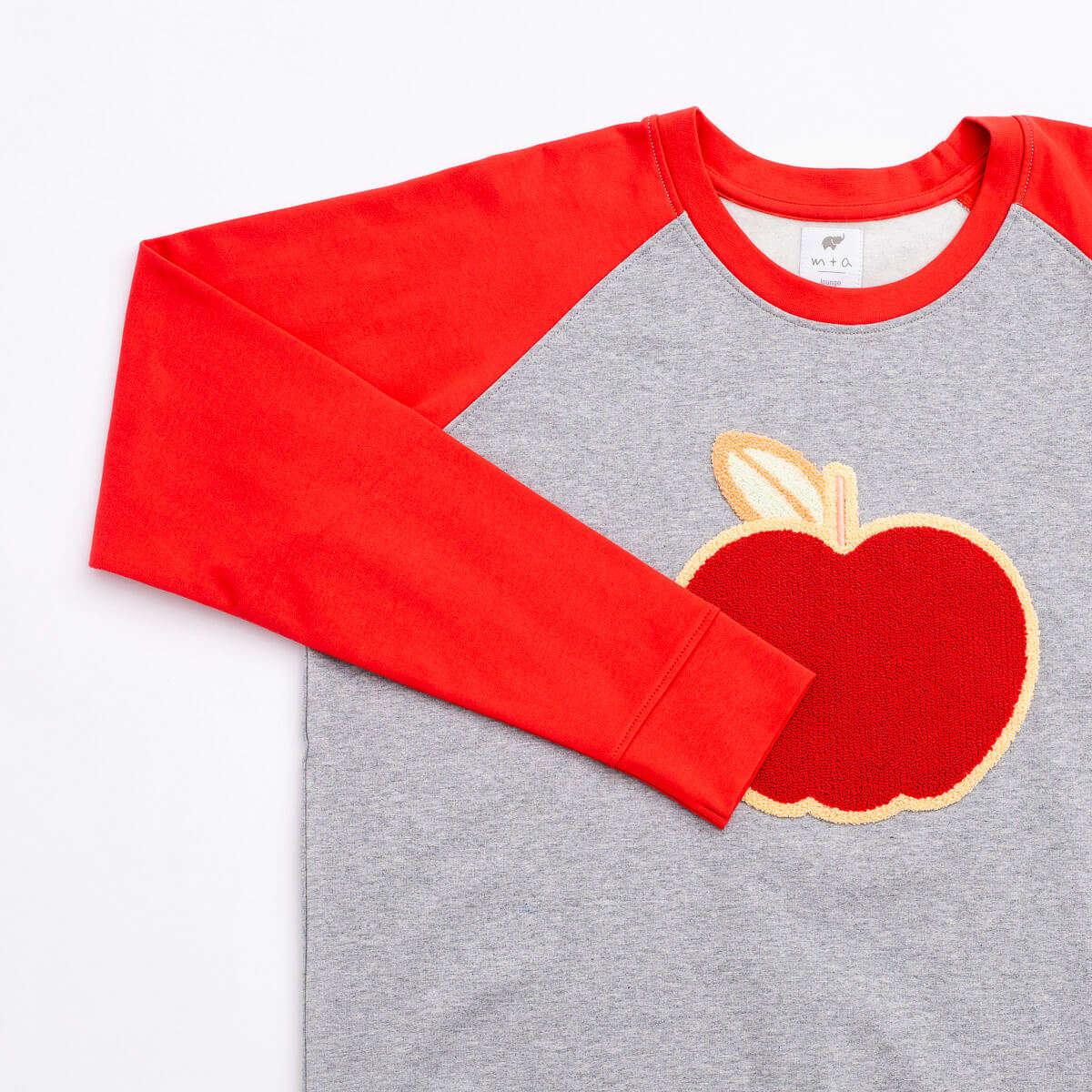 Adult Embroidered Crewneck Sweatshirt - Fall Apples