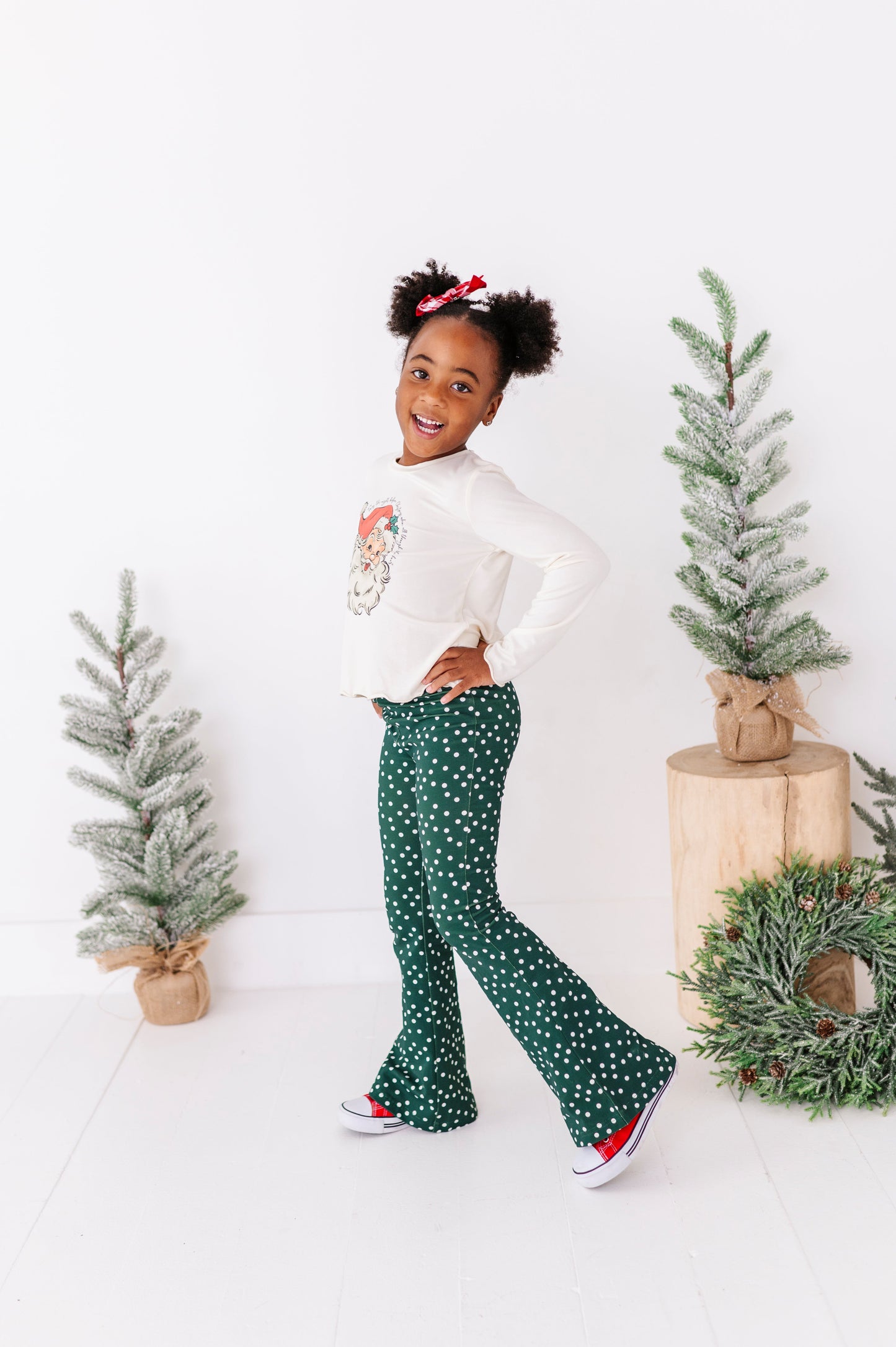 Jolly Santa | Bamboo Long Sleeve Shirt