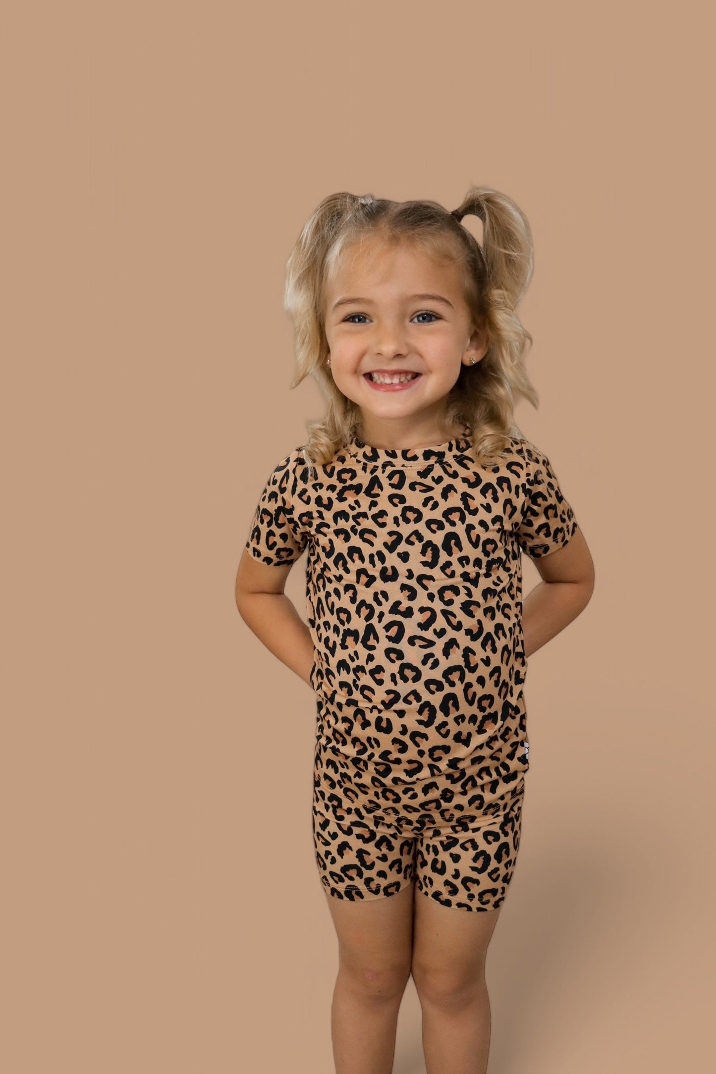 LEOPARD DREAM SHORT SET