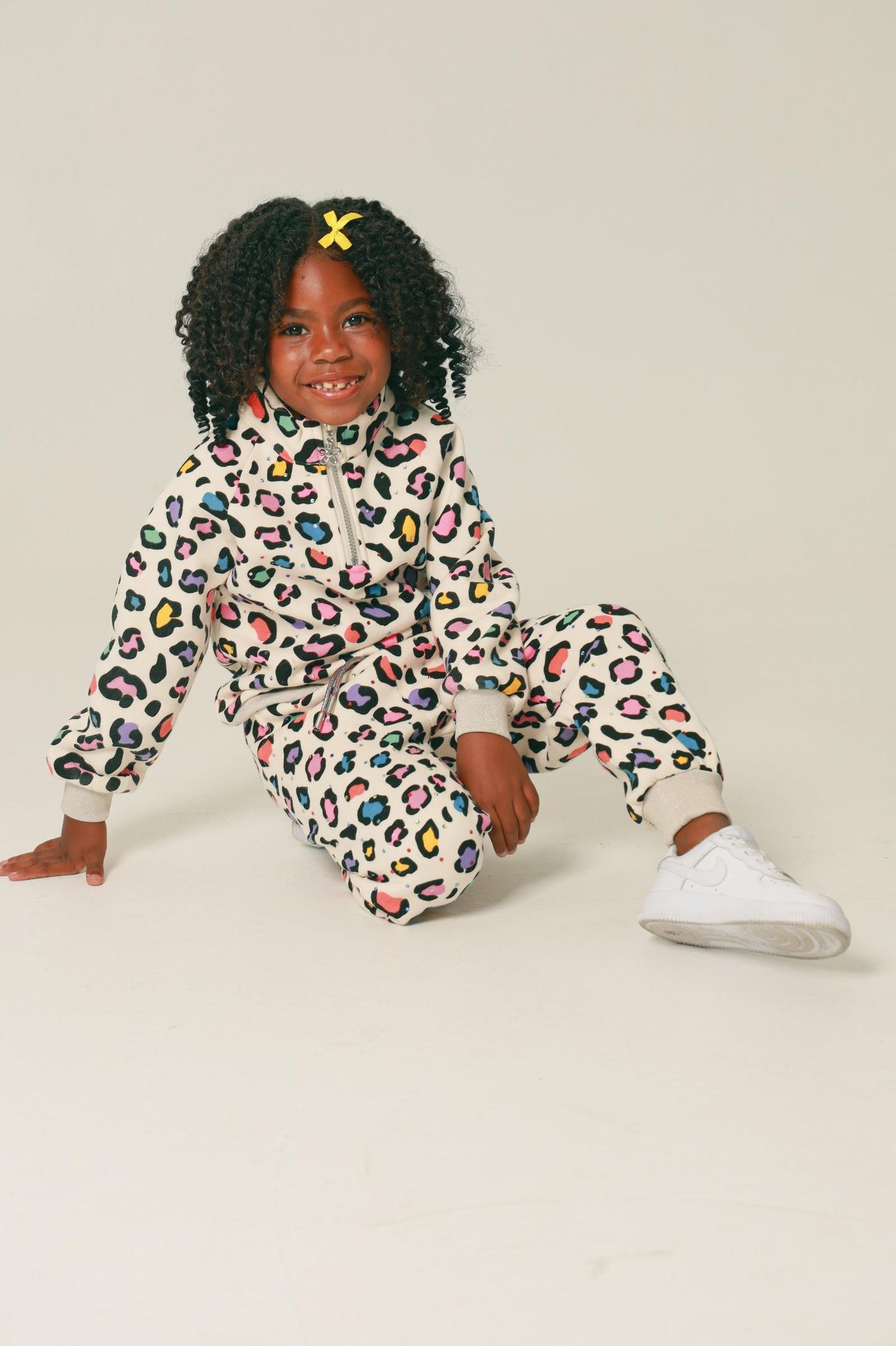 Leopard Gem Jogger Pants