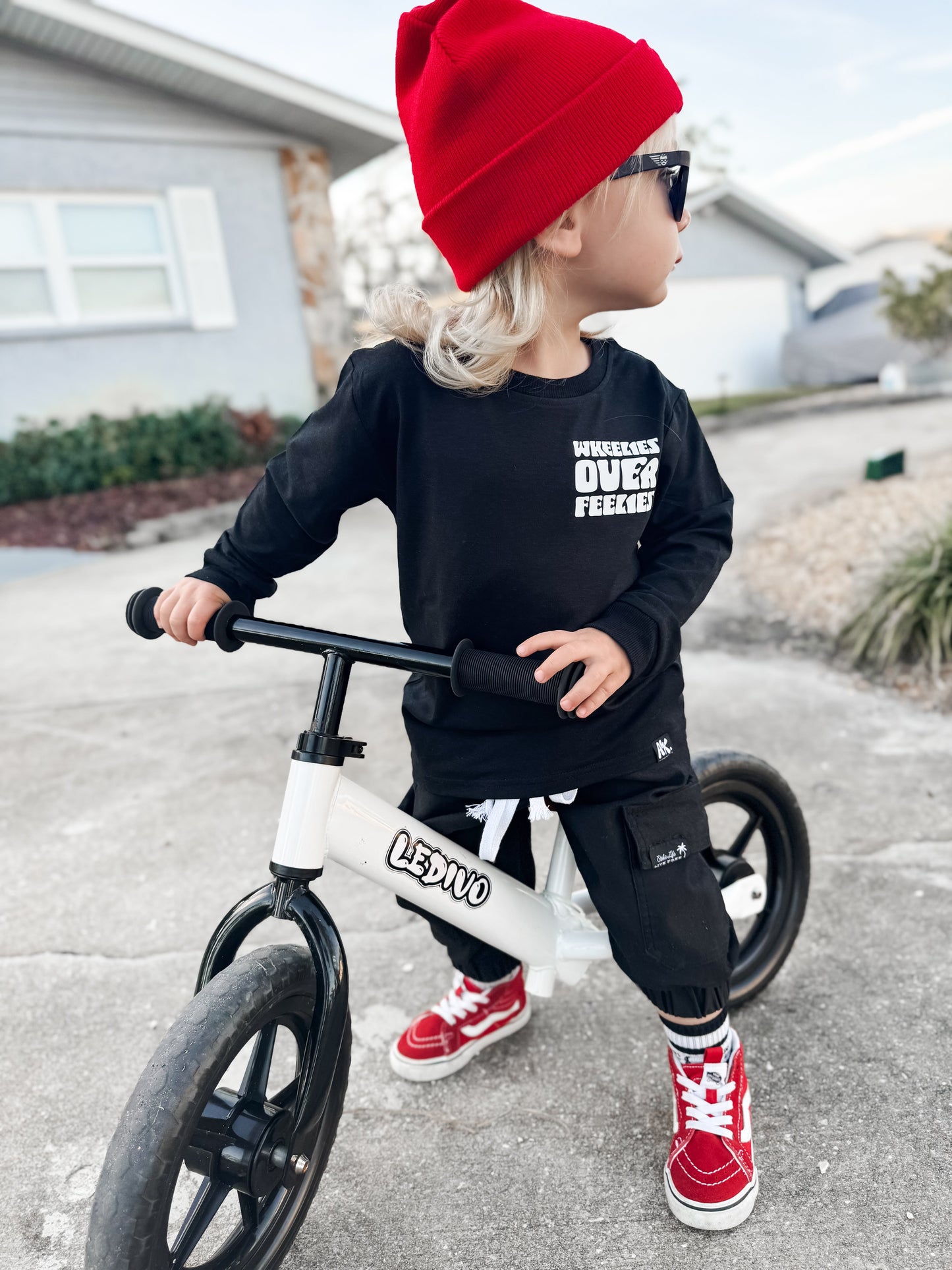Wheelies-Long sleeve graphic- MTO