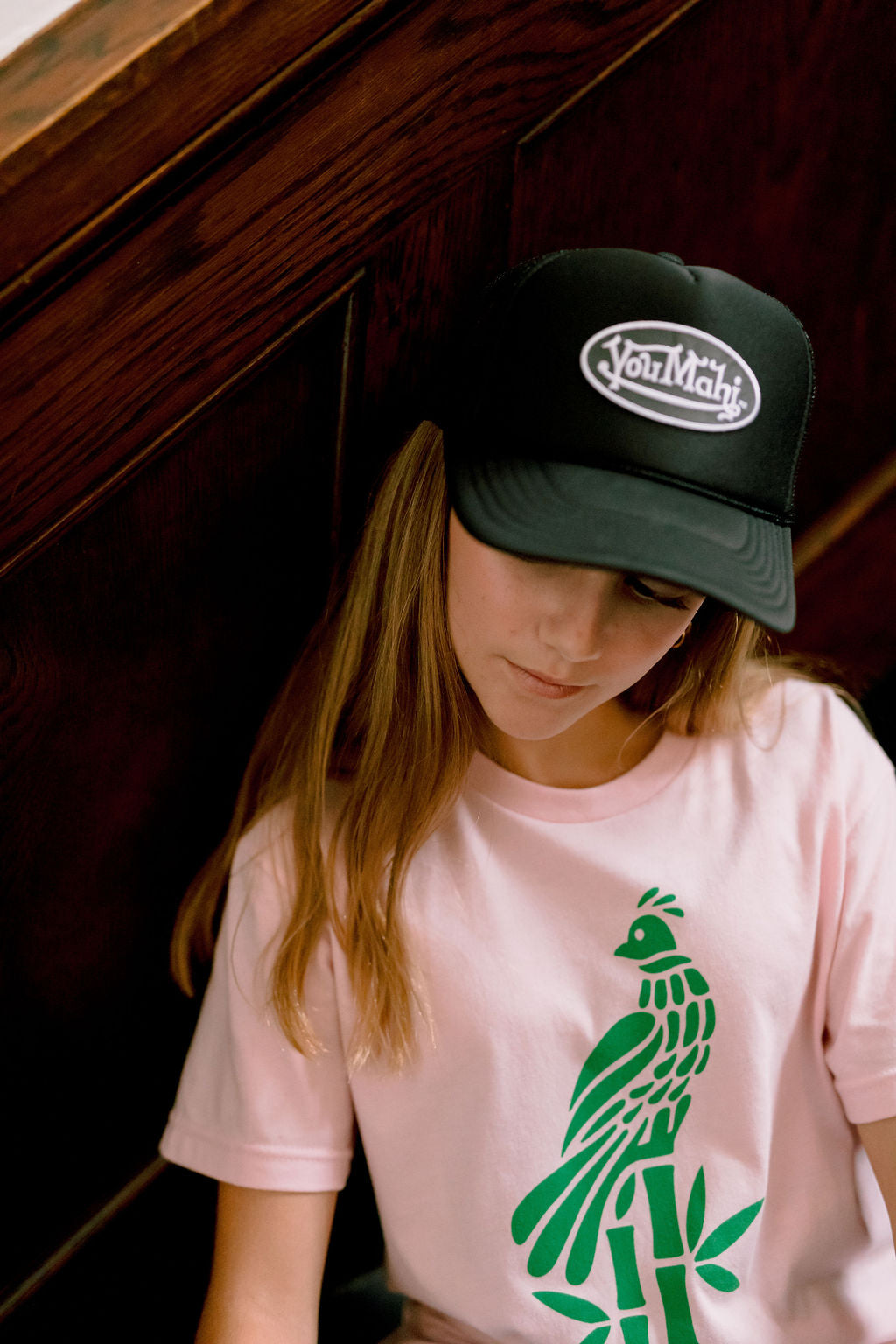 Homage Trucker Hat Green/White