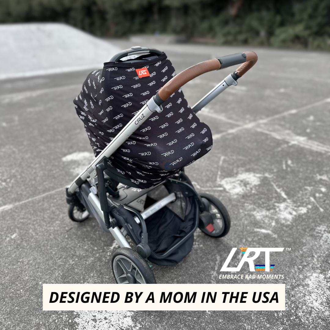 RAD MULTI-USE COVER FOR INFANT NURSING - BLACK