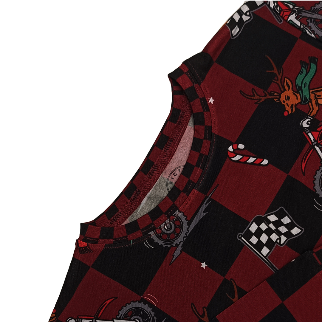 Rudolph The Red Nose Racer Unisex Adult Pajamas *PREORDER - SHIPPING OUT BETWEEN NOV 24 - DEC 6*