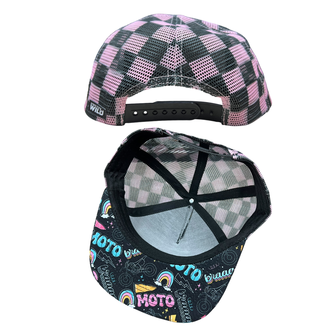 Moto Girl Snapback Hat