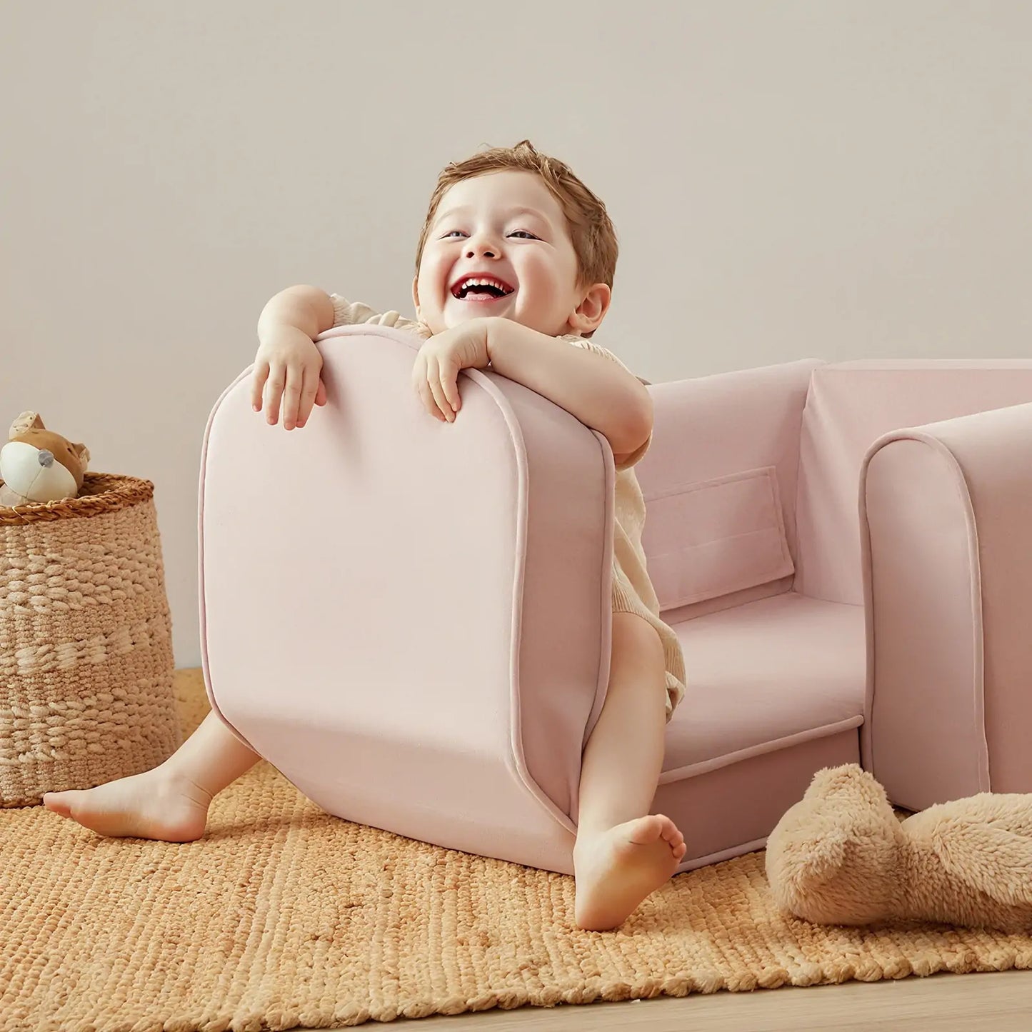 Tiny Land® GentleSnug Kid Chair - Sage