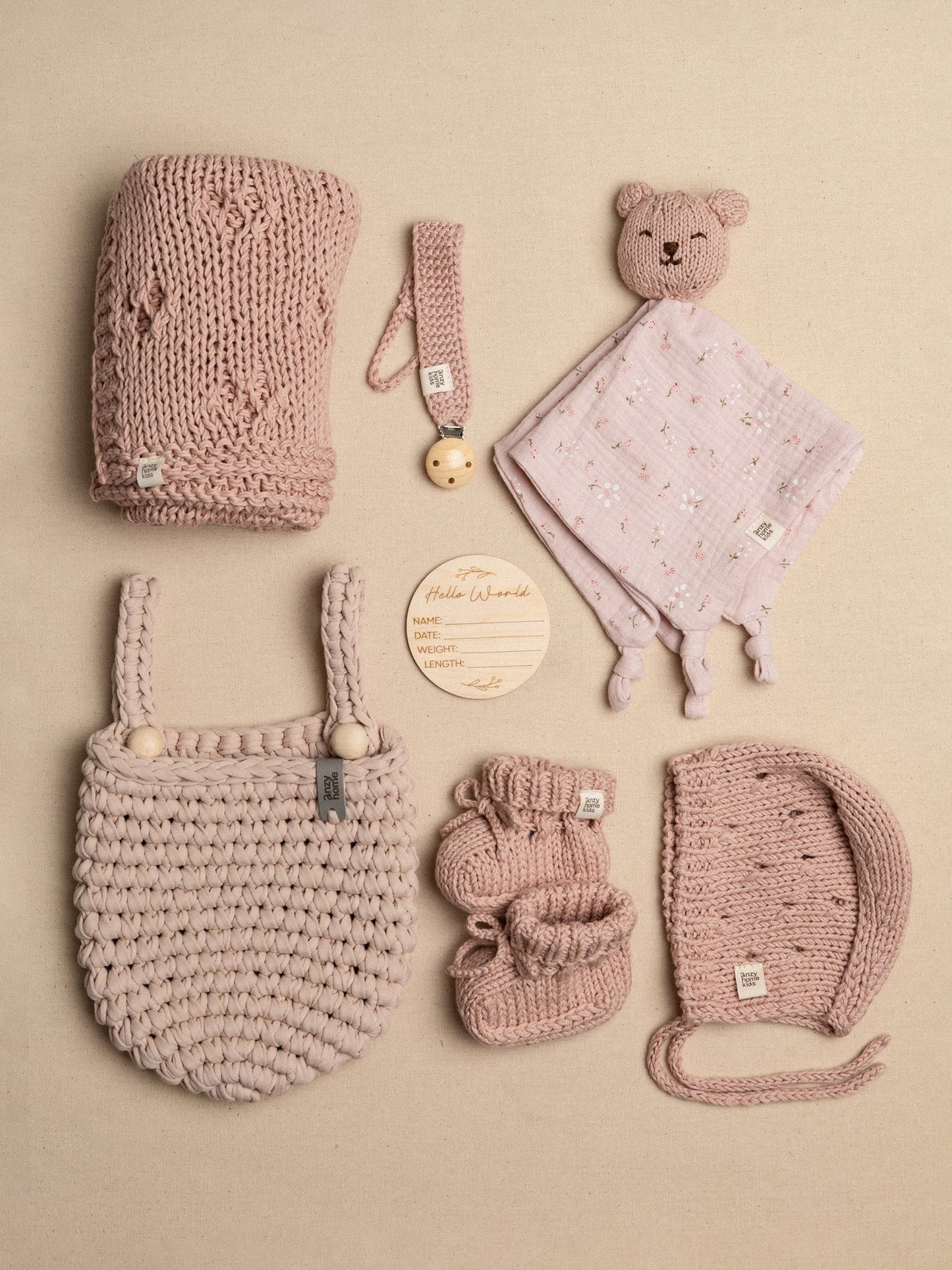 Baby Arrival Gift Set Pointelle