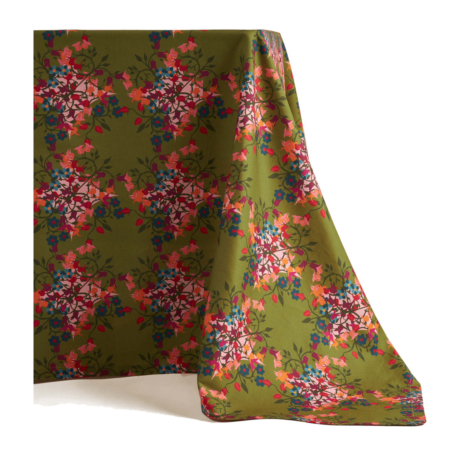 Tablecloth Blumen Green