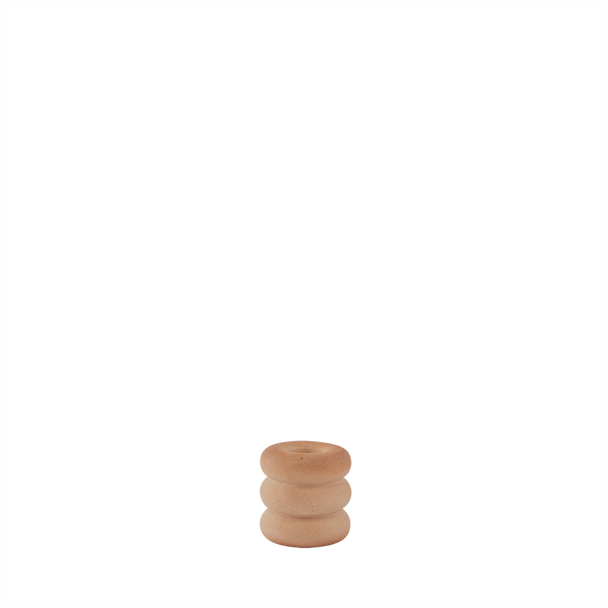 Savi Ceramic Candleholder Beige - High