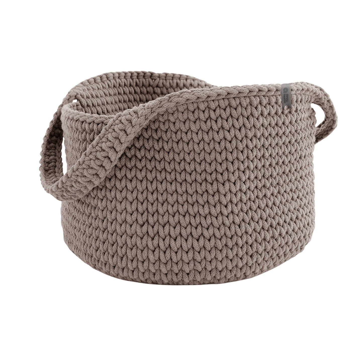 Basket Round with Handles